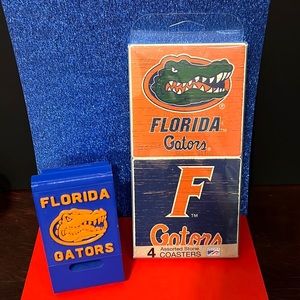 Phone Stand and Coaster Set- FL Gators